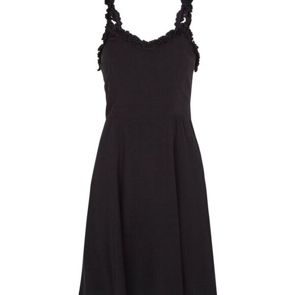 ✨ New Look sundress with ruffle edge in black✨ - Picture 11 of 11